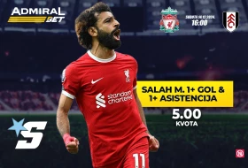 AdmiralBet specijal - Mo Salah vam donosi kvotu 5.00!